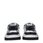 White Leather Low Top Sneakers
