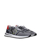 Gray Fabric Sneakers