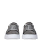 Gray Leather Sneakers