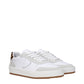 White Leather Low Tops