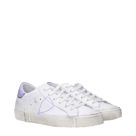 White Leather Sneakers