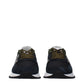 Blue Leather Athletic Sneakers