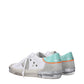 White Leather Low Tops
