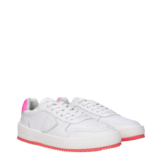White Leather Sneakers