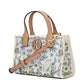 Beige Fabric Handbags