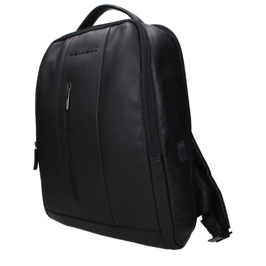 Black Leather Backpacks