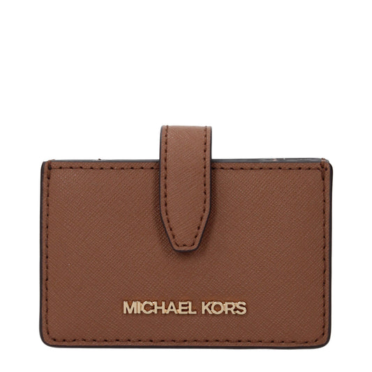 Brown Leather Cardholders
