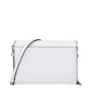 White Leather Clutch Bags