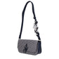 Blue Fabric Shoulder Bags