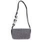 Blue Fabric Shoulder Bags