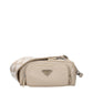 Beige Leather Crossbody Bags