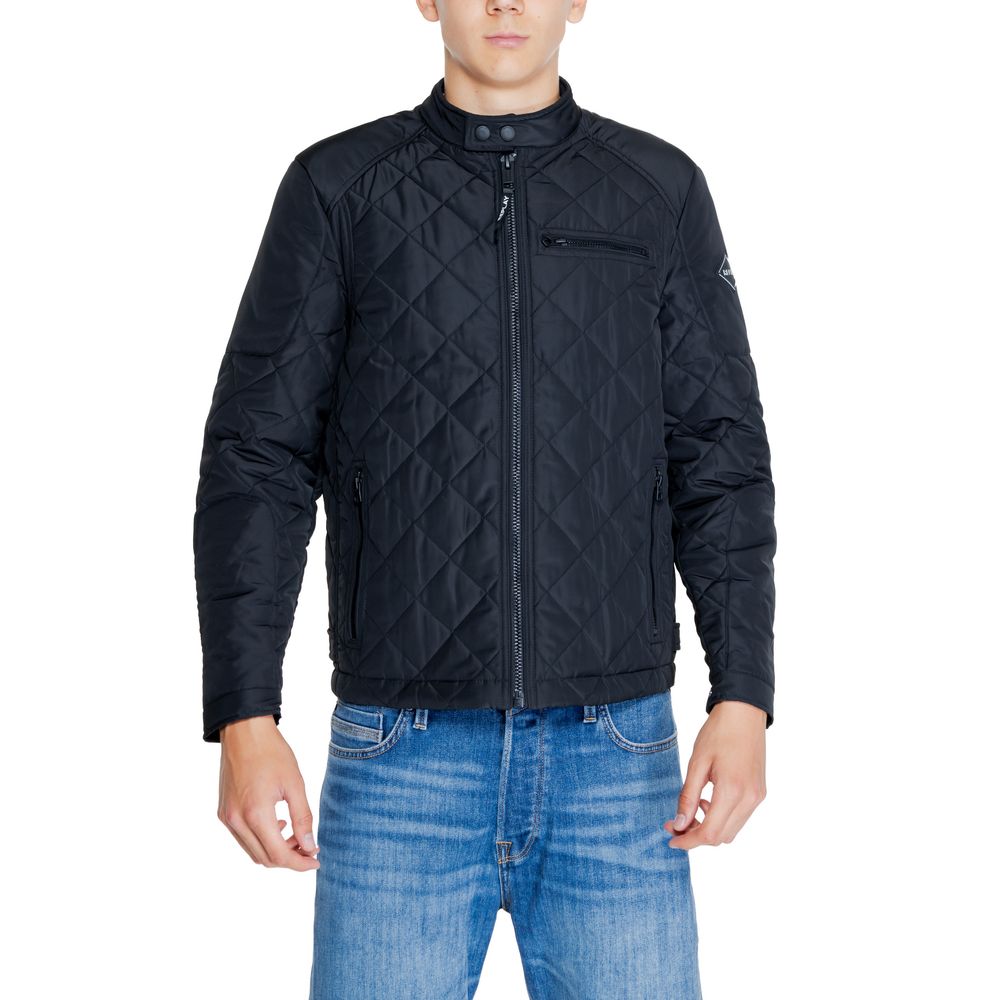 Black Polyamide Jackets & Coat