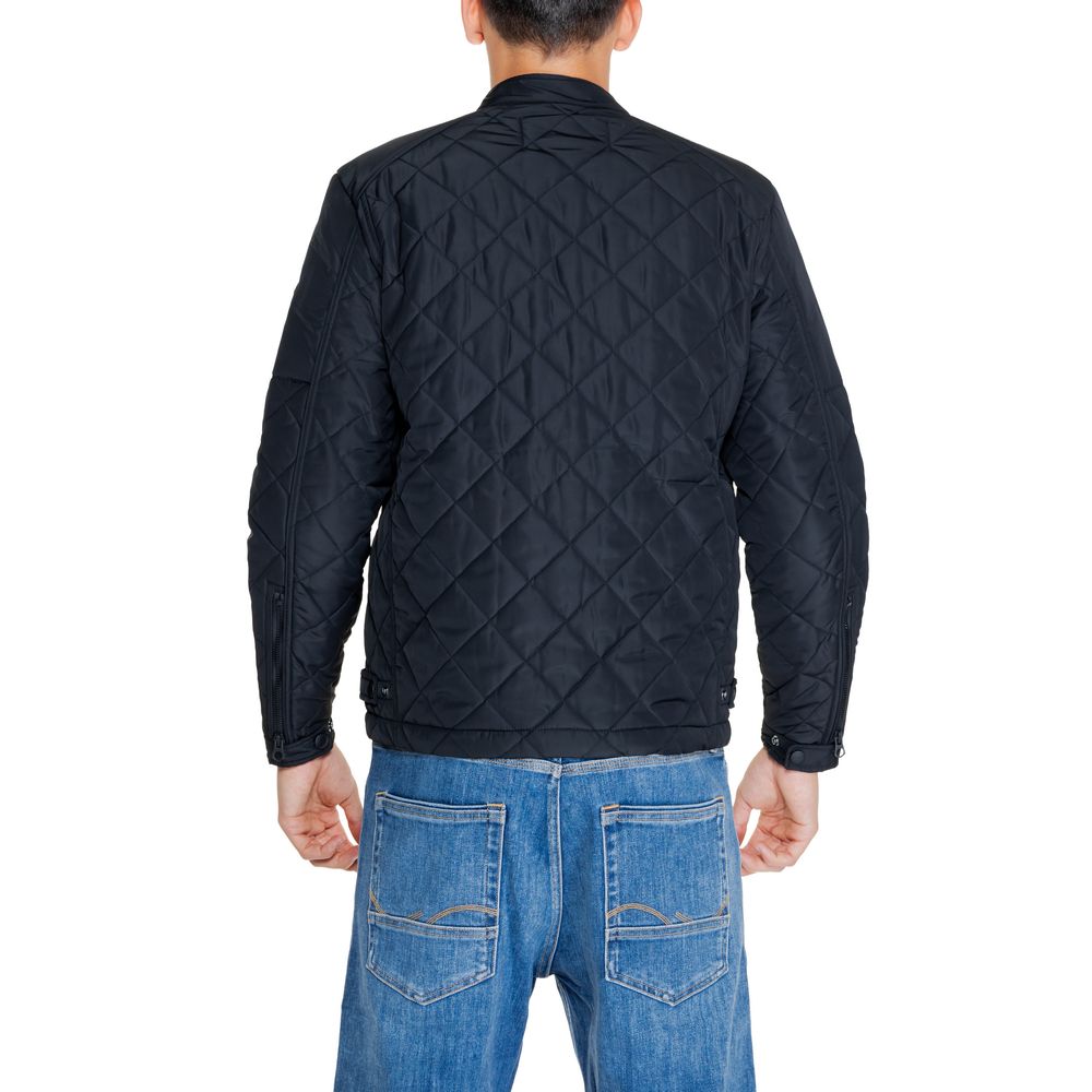 Black Polyamide Jackets & Coat
