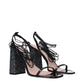 Black Leather Platforms