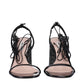 Black Leather Platforms