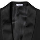 Black Wool 3 Piece Single Breasted Suit