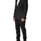 Dark Gray Wool Single Breasted 2 Piece Suit