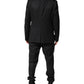Dark Gray Wool Single Breasted 2 Piece Suit