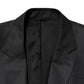 Dark Gray Wool Single Breasted 2 Piece Suit