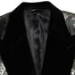 Metallic Floral Jacquard Silk 2 Piece Suit