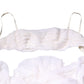White Bustier Corset Cropped Chiffon Top