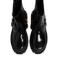 Black Leather Chelsea Men Short Boots Shoes