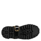 Black Leather Chelsea Men Short Boots Shoes