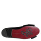 Black VATICANO Crystal Ribbon Slip On Shoes