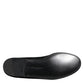Black Jacquard Loafers Formal Men Dress Shoes