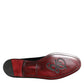 Black Velvet Slip On Loafers Men Formal Shoes
