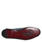Blue Woven Raffia Slip On Loafers Shoes