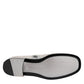 White Strass DG Logo Heels Ankle Boots Shoes