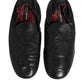 Black Leather Slip On Men Flat Loafers Shoes