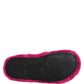 Pink Acrylic Faux Fur Mens Flats Sandals Shoes