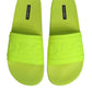 Green Rubber Slides Sandals Beachwear Shoes