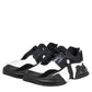 White Black Logo Airmaster Sneakers Shoes