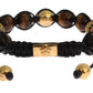 Chic Multicolor CZ & Tigers Eye Bracelet