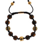 Chic Multicolor CZ & Tigers Eye Bracelet