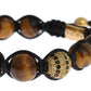 Chic Multicolor CZ & Tigers Eye Bracelet