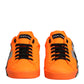 Orange Portofino Logo Tape Men Sneakers Shoes