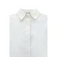 Shirt with iconic jewelry details