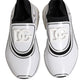 White Black Logo Plaque Daymaster Men Sneakers Shoes