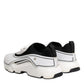 White Black Logo Plaque Daymaster Men Sneakers Shoes