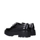 Black Leather Oxfords And Derbies