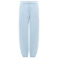 Blue Cotton Men Sweatpants