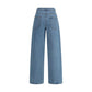 Blue Cotton Relaxed Fit Jeans