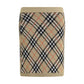 Archivio Check Miniskirt