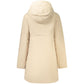 Beige Polyester Jackets & Coat