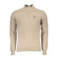 Beige Fabric Sweater