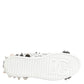 Black White Studded Low Top Sneakers Shoes